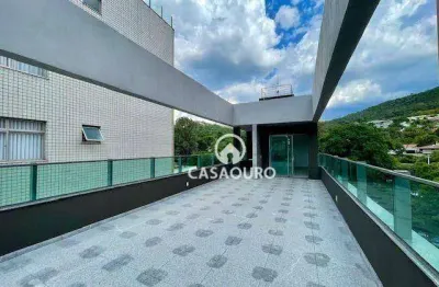 Cobertura com 3 quartos à venda, 182 m²  - serra - belo horizonte/mg
