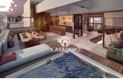 Cobertura com 4 quartos s à venda, 235 m² por r$ 5.519.000 - santo agostinho - belo horizonte/mg