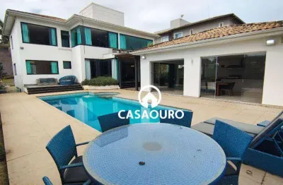 Casa com 5 quartos à venda, 1000 m² por r$ 4.500.000 - alphaville - lagoa dos ingleses - nova lima/mg