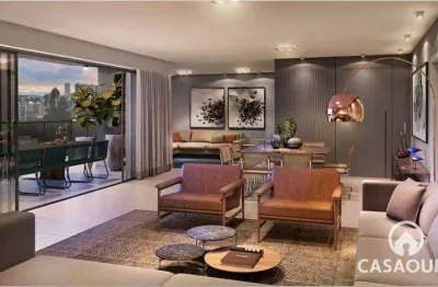 Apartamento com 4 quartos à venda, 173 m² - vila da serra - nova lima/mg