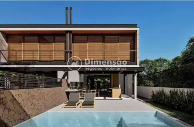 Portofino casa nº 01, alto padrão em jureré com 263m2  privativos