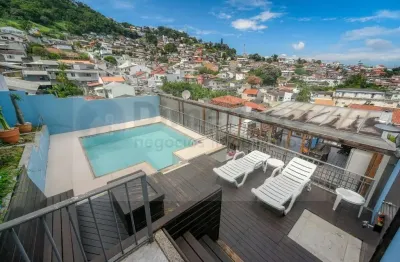 Agronômica - casa à venda com 4 quartos (suíte), piscina em florianópolis, sc