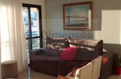 Lindo apartamento mobiliado com vista para o mar - balneário, florianópolis