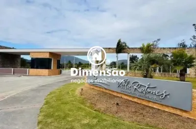 Terreno em condomínio fechado de alto padrão no bairro ratones - florianópolis