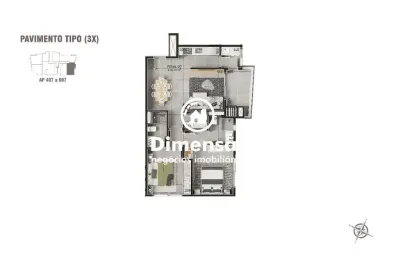 Apartamento com 2 quartos à venda na Rua Berta Lutz, Cachoeira do Bom Jesus, Florianópolis