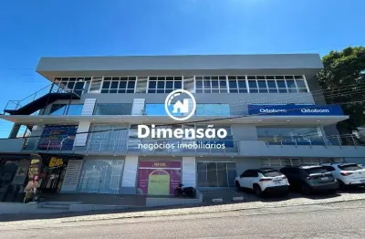 Sala comercial com 2 salas para alugar na Rua Desembargador Pedro Silva, Coqueiros, Florianópolis