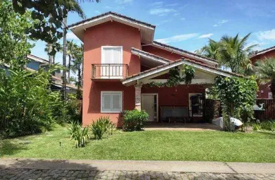 Casa com 5 dormitórios e piscina na praia da baleia em são sebastião