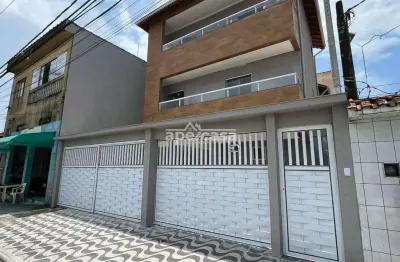 Sobrado de condomínio com 2 quartos à venda, mirim - praia grande