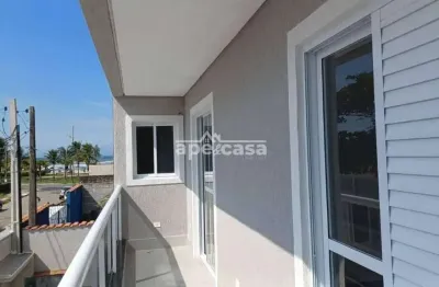 Casa em condomínio fechado com 2 quartos à venda no Balneário Maracanã, Praia Grande 