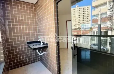 Casa em condomínio fechado com 2 quartos à venda na Vila Caiçara, Praia Grande 