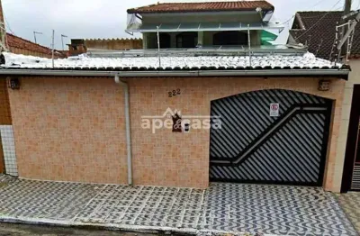 Casa com 4 quartos à venda na vila caiçara, praia grande  por r$ 800.000