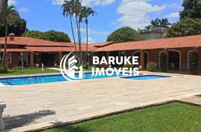 Chácara com área gourmet e piscina com 6 quartos no vale das laranjeiras no bairro itaici em indaiatuba