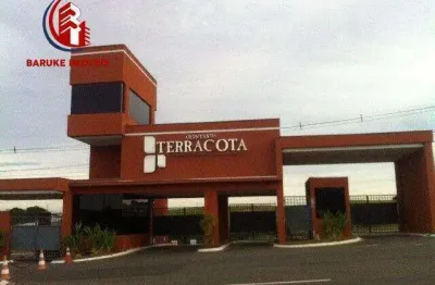 Terreno à venda no condomínio residencial quintas da terracota