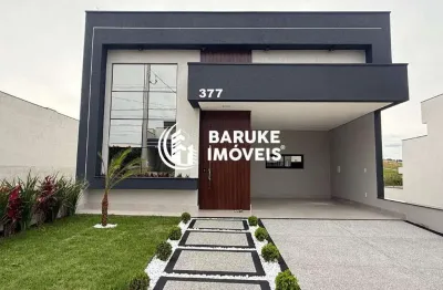 Casa de condomínio com 3 quartos, sendo 3 suítes, à venda no bairro jardim residencial gran reserve