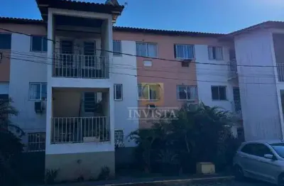 Apartamento com 2 dormitórios à venda, 55 m² por r$ 110.000,00 - campo grande - rio de janeiro/rj