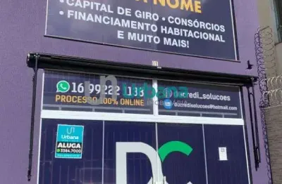 Sala comercial com 2 salas para alugar no jardim lutfalla, são carlos , 72 m2 por r$ 2.800