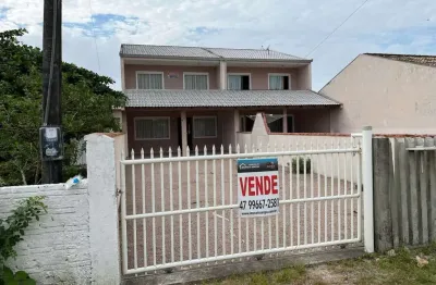 Sobrado para venda em itapoá, cambiju, 3 dormitórios, 2 banheiros, 4 vagas