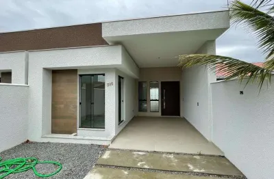 Casa para venda em itapoá, balneário volta ao mundo, 3 dormitórios, 1 suíte, 2 banheiros, 2 vagas