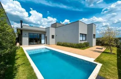 Casa térrea mobiliada à venda no condomínio villas do golfe - itu/sp