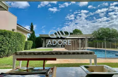 Casa mobiliada para aluguel no condomínio terras de são josé i - itu-sp - 5 quartos