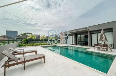 Casa de tirar o fôlego no condominio terras de mont serrat - salto/sp