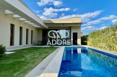 Casa para Alugar no Condomínio Villas do Golfe – Itu/SP 3 Quartos | Piscina e Espaço Gourmet