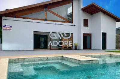 Casa térrea para aluguel no condomínio zuleika jabour - salto/sp | 5 quartos | piscina aquecida |