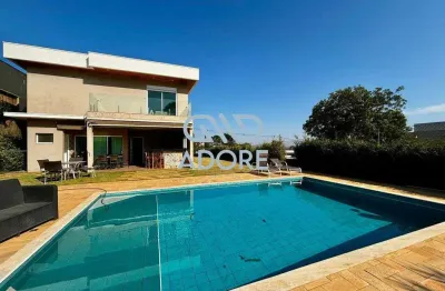 Casa mobiliada para aluguel no condomínio parque residencial kurumin em itu/sp | 4 quartos | piscina |
