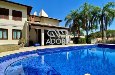 Casa mobiliada disponível para aluguel no condomínio terras de são jose i em itu/sp | 5 quartos | piscina |