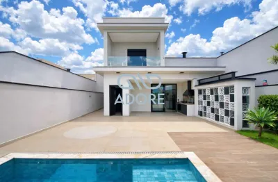 Casa à Venda no Condomínio Jardim Residencial Mont Blanc em Itu/SP | 3 Quartos | Piscina