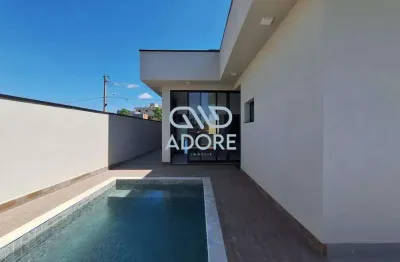 Casa à venda no Condomínio Reserva Central Parque - Salto/SP