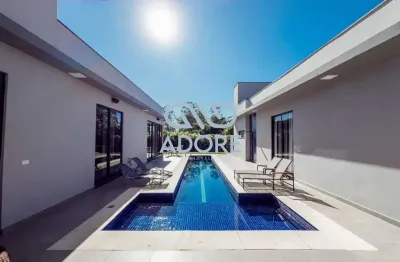 Casa em condomínio fechado com 3 quartos à venda na Avenida Villa Lobos, Terras de Mont Serrat, Salto