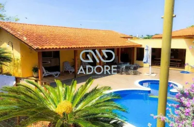 Casa em condomínio fechado com 7 quartos para alugar na Avenida José Maria Marques de Oliveira, Condomínio Fechado Piccolo Paese, Salto