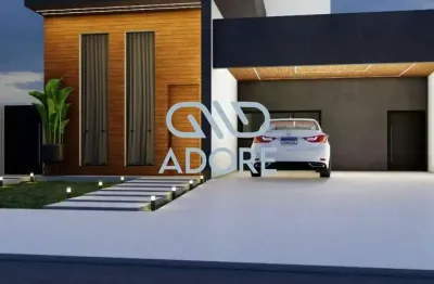 Casa na planta à venda no Condomínio Reserva Central Parque - Salto/SP