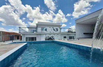 Casa em condomínio fechado com 5 quartos à venda na Avenida Brasília, Terras de Mont Serrat, Salto