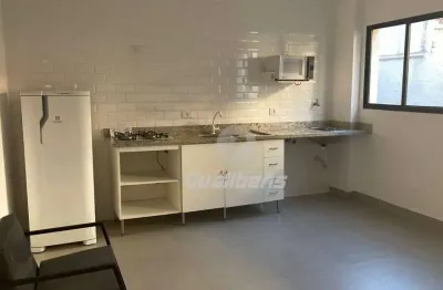 Apartamento com 1 dormitório para alugar, 28 m² por r$ 1.929,00/mês - vila bocaina - mauá/sp