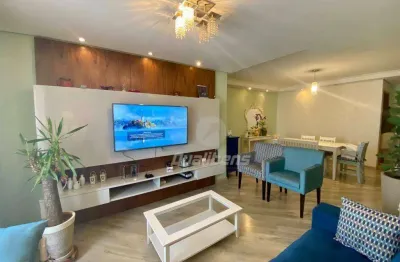 Apartamento com 3 dormitórios à venda, 105 m² por r$ 580.000,00 - vila bocaina - mauá/sp