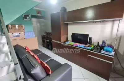 Sobrado com 2 dormitórios à venda, 76 m² por r$ 650.000,00 - jardim santista - mauá/sp