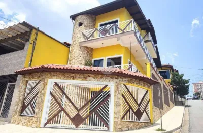 Casa com 3 quartos à venda na Rua Gildo Germano, 254, Jardim Pilar, Mauá