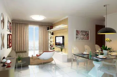 Apartamento com 2 dormitórios sendo 1 suíte à venda, 72 m² por r$ 450.000 - vila nossa senhora das vitórias - mauá/sp