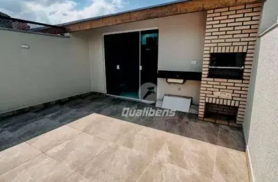 Cobertura com 2 dormitórios à venda, 112 m² por r$ 530.000,00 - jardim das maravilhas - santo andré/sp