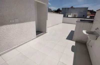 Cobertura com 2 dormitórios à venda, 102 m² por r$ 405.000,00 - vila eldízia - santo andré/sp