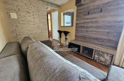 Apartamento com 2 quartos à venda, 50 m² por r$ 350.000 - jardim pilar - mauá/sp