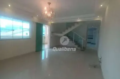 Sobrado com 3 dormitórios para alugar, 371 m² por r$ 3.251,71/mês - jardim campo verde - mauá/sp