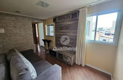 Apartamento com 2 dormitórios para alugar, 50 m² por r$ 2.500,02/mês - jardim pilar - mauá/sp
