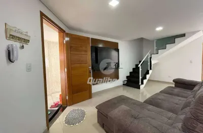Sobrado com 3 dormitórios à venda, 125 m² por R$ 710.000,00 - Parque São Vicente - Mauá/SP