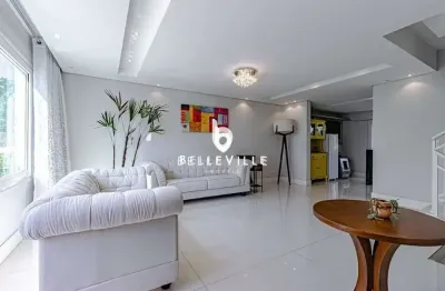 Casa em condomínio fechado com 3 quartos à venda na rua andré zílio, 143, santo inácio, curitiba, 253 m2 por r$ 1.790.000