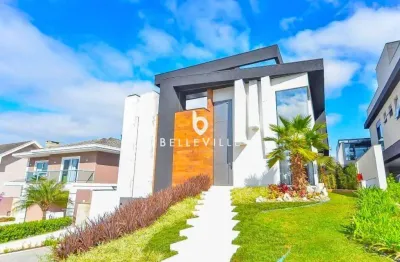Casa em condomínio fechado com 3 quartos à venda na avenida pineville, 436, pineville, pinhais, 282 m2 por r$ 4.900.000
