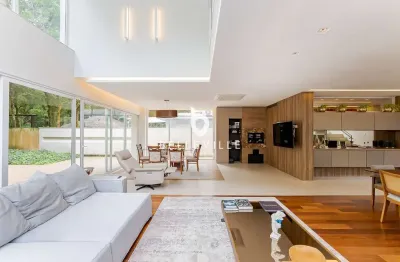 Casa em condomínio fechado com 4 quartos à venda na avenida pineville, 450, pineville, pinhais, 398 m2 por r$ 4.400.000