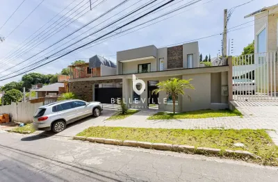 Casa com 4 quartos à venda na rua rachid pacífico fatuch, 613, santa felicidade, curitiba, 400 m2 por r$ 4.500.000